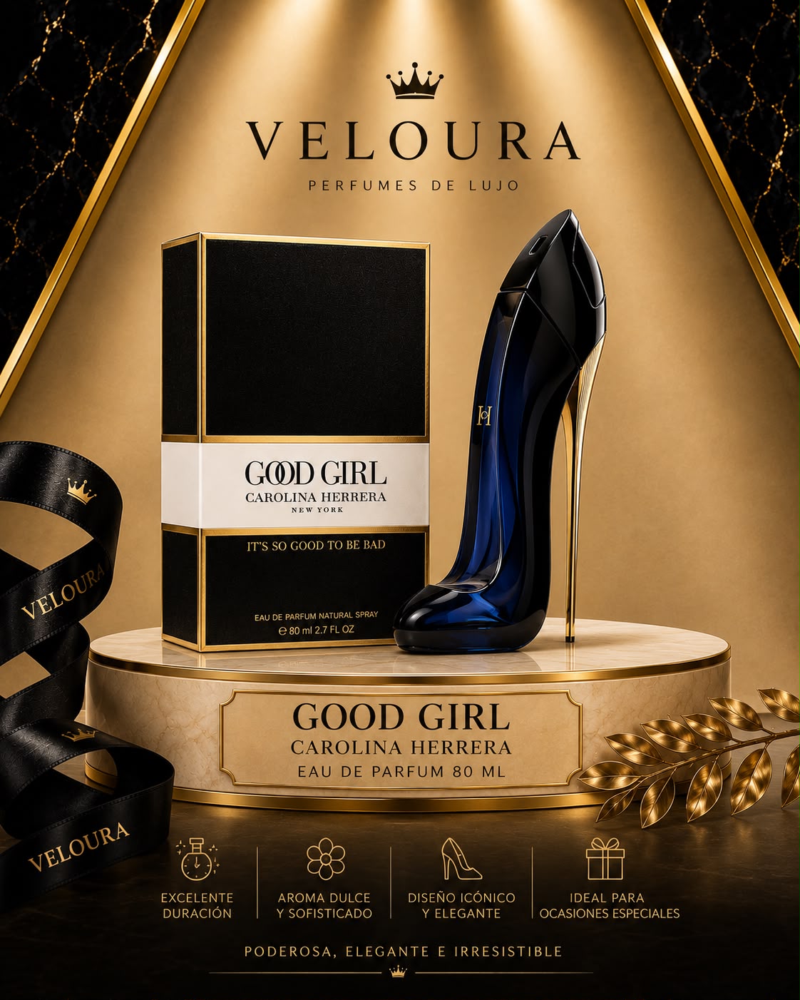 👠 GOOD GIRL – CAROLINA HERRERA | EAU DE PARFUM 80 ML