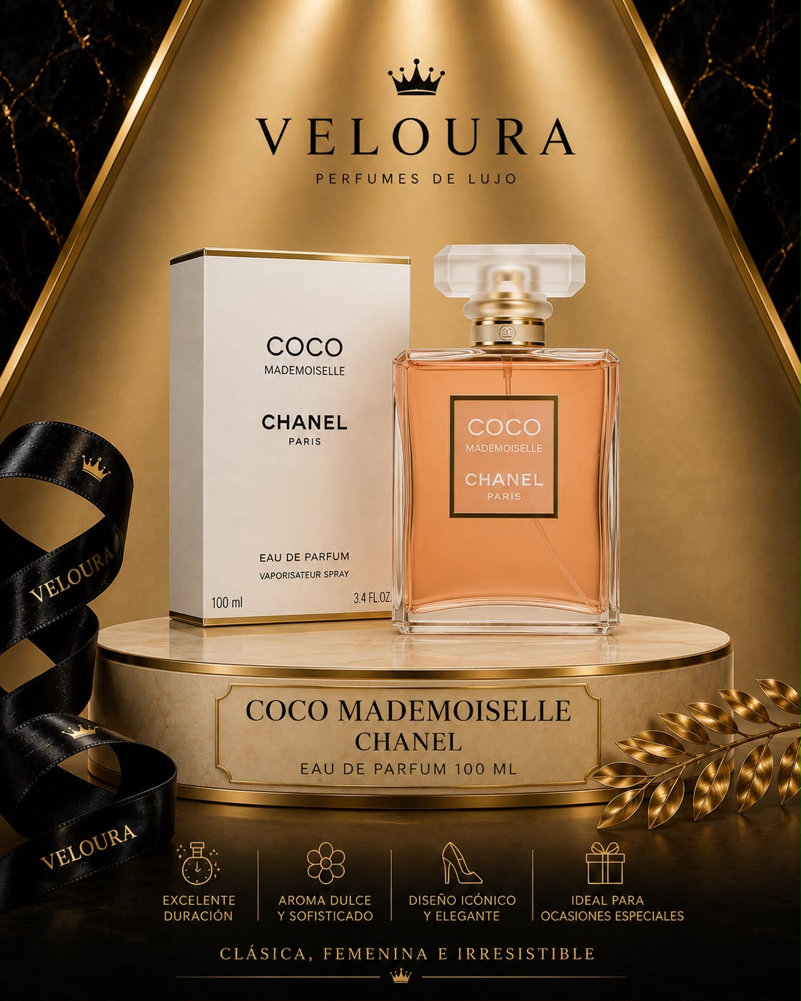 COCO MADEMOISELLE – CHANEL | EAU DE PARFUM 100 ML ✨